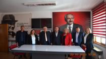 Dr. Kazım Doğan CHP Kemer İlçe Teşkilatını ziyaret etti.