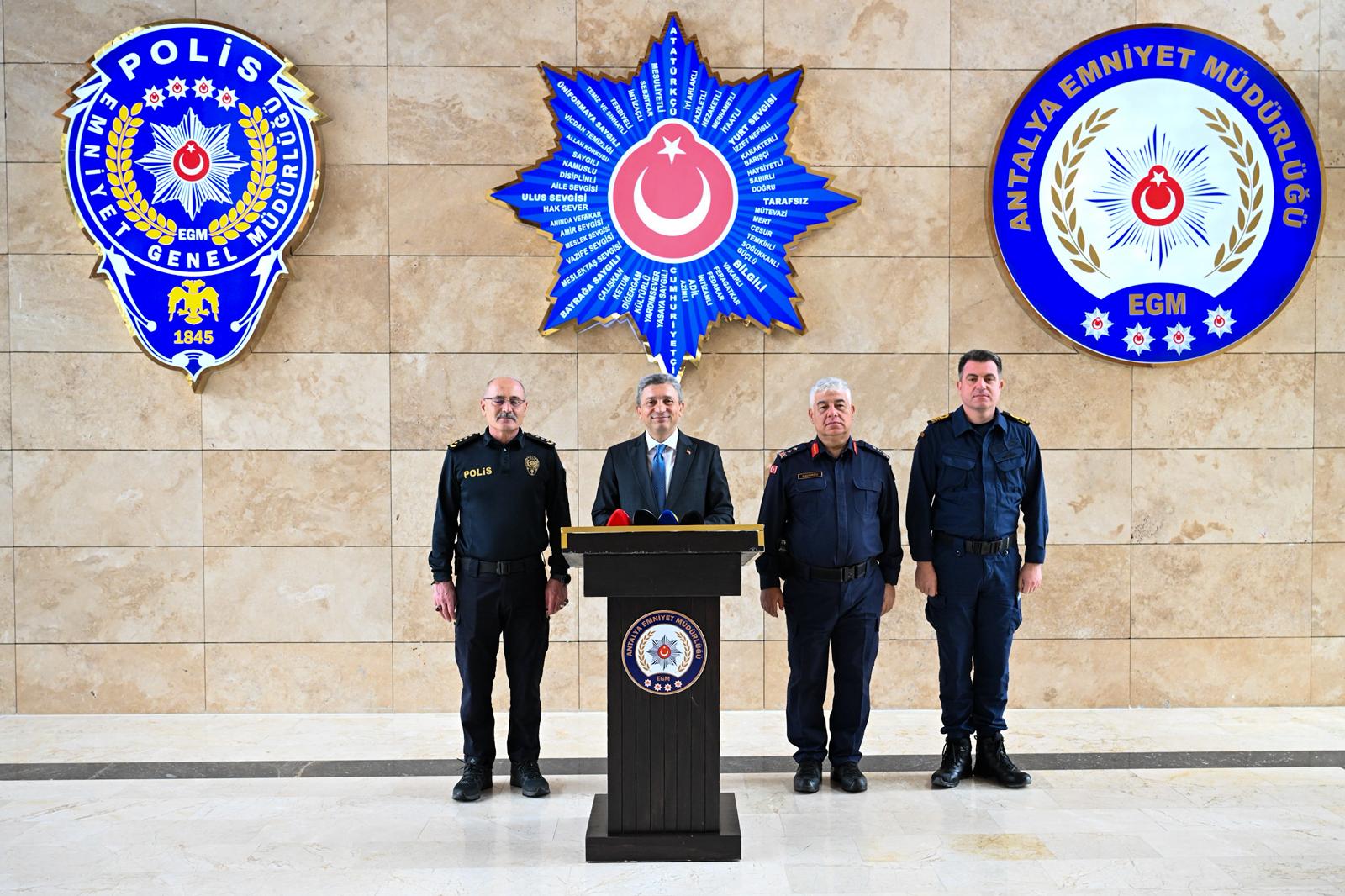 ANTALYA’DA HUZUR VE GÜVEN OPERASYONLARI: MART AYINDA REKOR AYDINLATMA